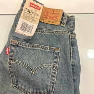 Levi’s NWT  size 10 kids reg waist 25 559 adjustable band relaxed jeans